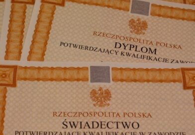 Odbiór certyfikatów i dyplomów