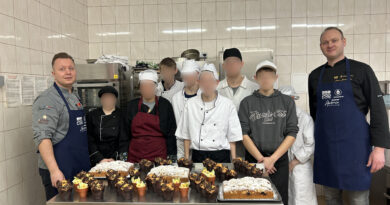 Kolejne zajęcia w ramach innowacji „Nowoczesne komponenty cukiernicze – jakość, innowacje, inspiracje”.